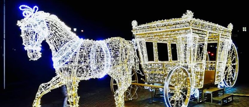 W Koszalinie świąteczne  iluminacje za 164 tysiące złotych