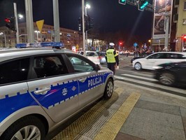 Sytuacja na ulicach Szczecina. Policja na skrzyżowaniach kieruje ruchem