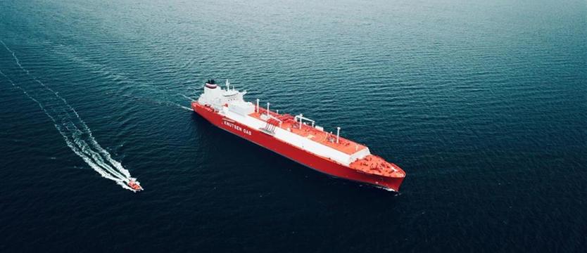 Statek „Grażyna Gęsicka” przywiózł gaz z USA