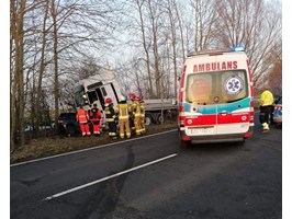 Jedna osoba zginęła w wypadku koło miejscowości Załęcze w powiecie stargardzkim