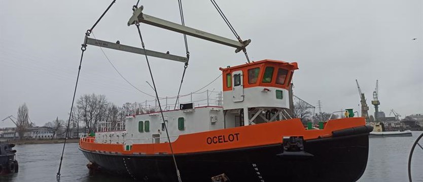 „Ocelot” już na wodzie