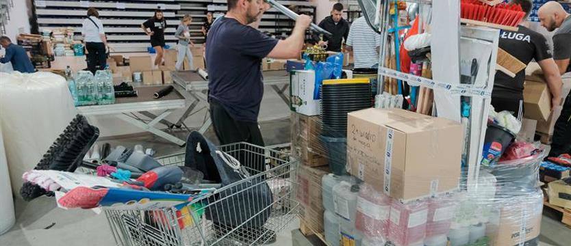 Powodzianie mają już dużo wsparcia