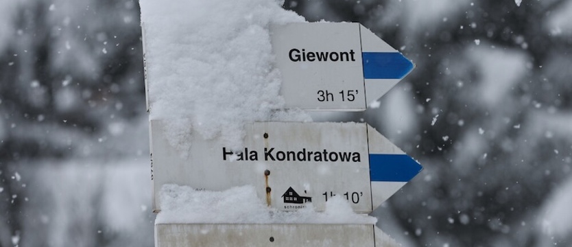 Tatry: już trzeci stopień zagrożenia lawinowego; zima wróciła z impetem