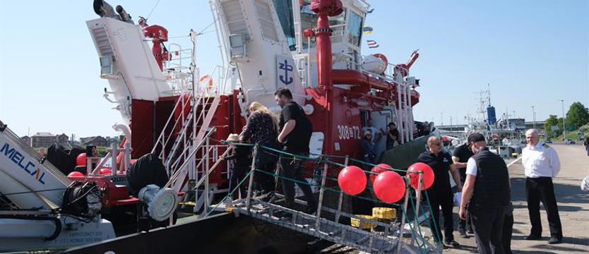 Każdy mógł wejść na pokład „Strażaka-28” 