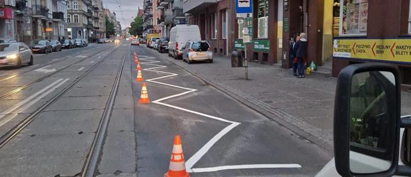 Odnawiają oznakowanie na ulicach Szczecina