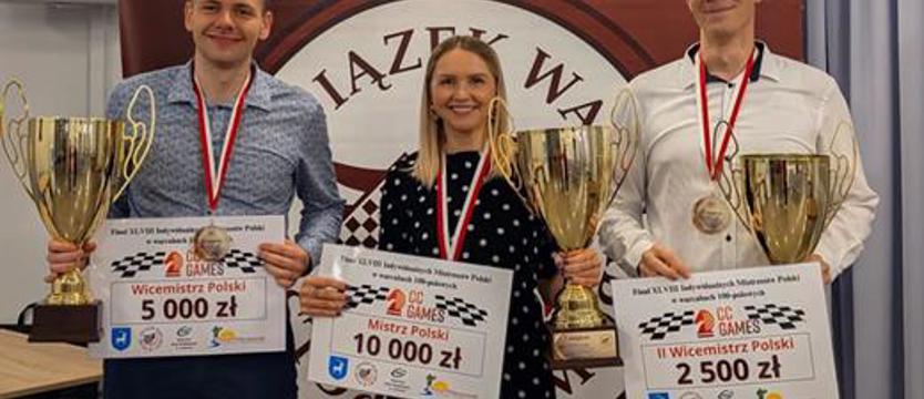 Warcaby. Złota Natalia Sadowska pokonała mężczyzn!