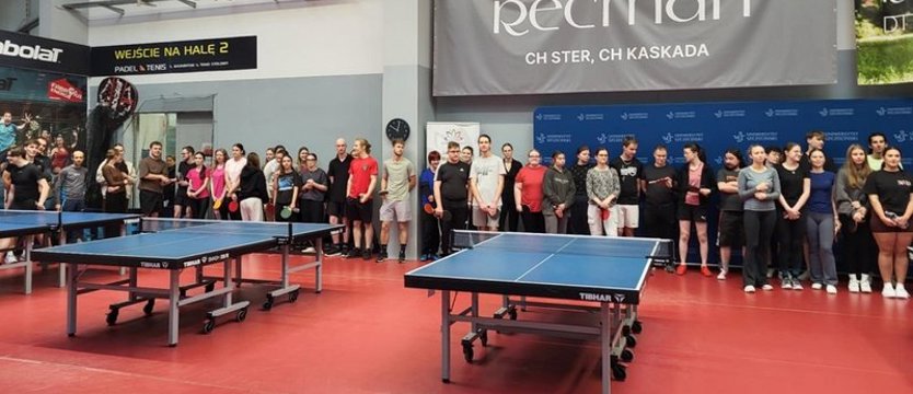 Tenis stołowy. III Turniej o Puchar Rektora US