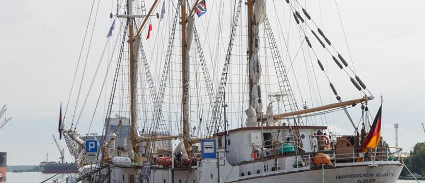 Żaglowiec Grossherzogin Elisabeth w Szczecinie
