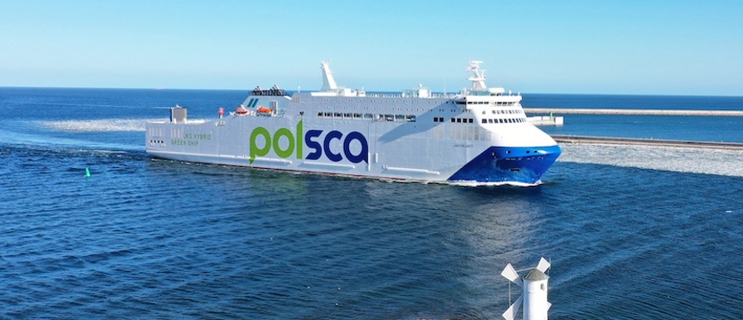 Setny rejs promu „Jantar Unity”