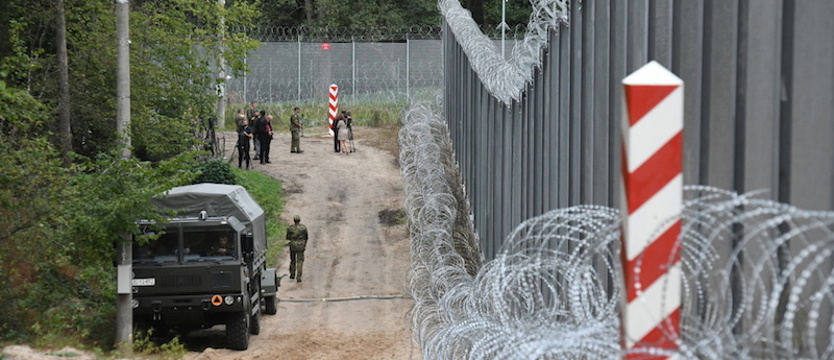 Na granicy polsko-białoruskiej ranny został żołnierz po wybuchu granatu hukowego