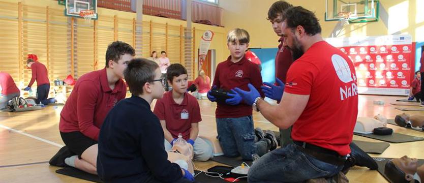 Uczyli się reanimacji i języka sąsiadów