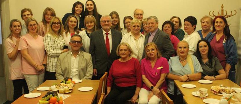 Szpital to ludzie. Pracownicy pożegnali dyrektora Kazimierza Lembasa
