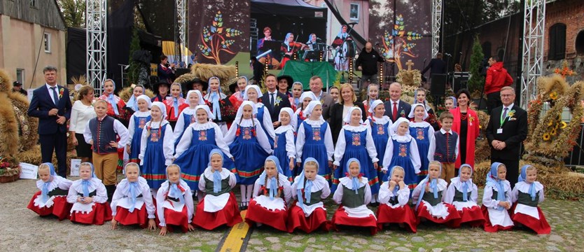 Dożynki Wojewódzkie w Przelewicach. Rolnicy świętują