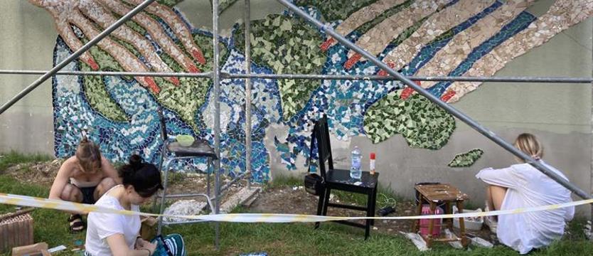 „Wyrabianie świata” przy ul. Kolumba