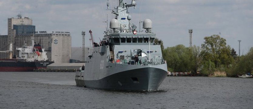 Niszczyciele min przy Wałach Chrobrego