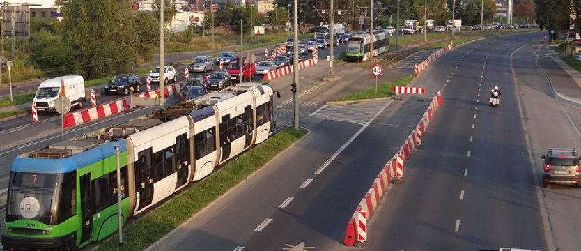 Kolizja na Gdańskiej w Szczecinie. Tramwaje objazdem