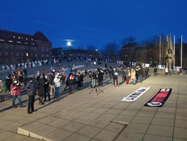 Protest w obronie praw kobiet. Z pl. Solidarności przed siedzibę PiS