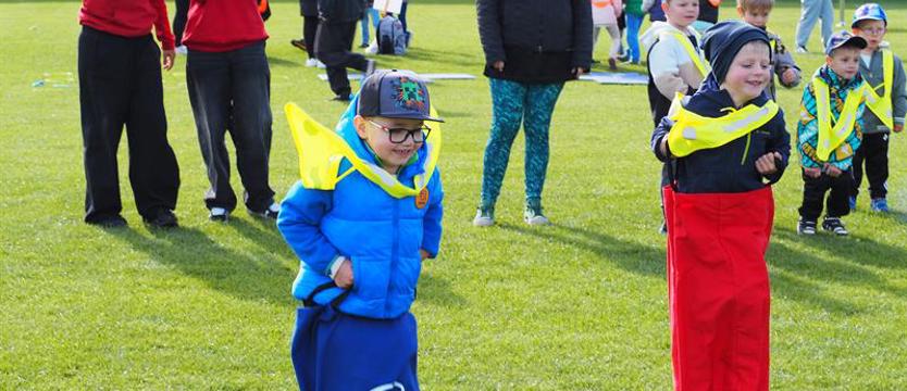 Przedszkolaki na start. To było sąsiedzkie spotkanie