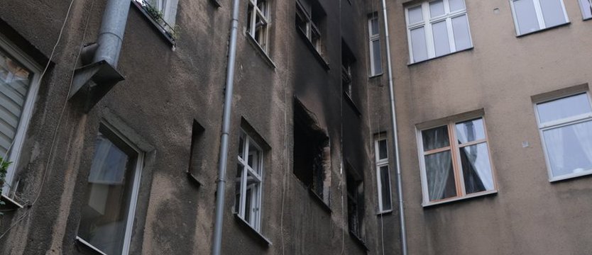 Pożar w centrum Szczecina. Ewakuacja mieszkańców