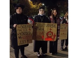 „Przyłębska, Kaczyński, Godek i Czarnek skazują nas na piekło”. Protest w Szczecinie rok po wyroku TK
