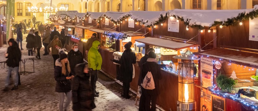 Kolorowe świąteczne jarmarki w Szczecinie