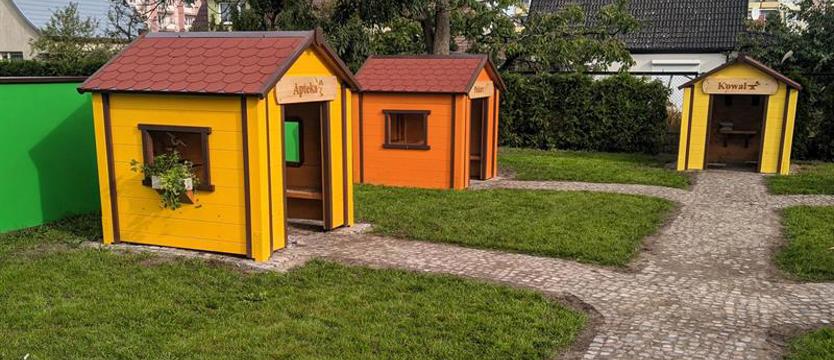 Ogród sensoryczny i miniaturowa starówka w Stargardzie
