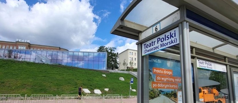 Nowy przystanek "Teatr Polski"