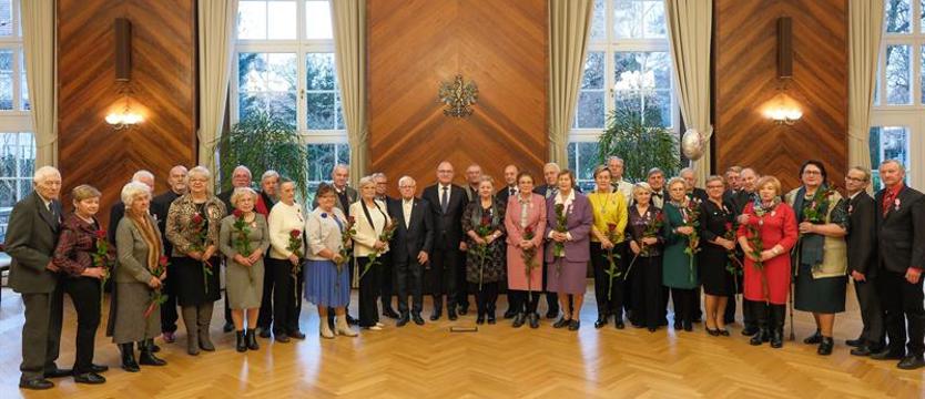 Małżeńskie jubileusze. Uroczyście w Sali Ślubów