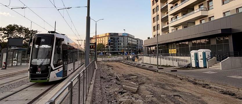 Prace w Alei Powstańców Wielkopolskich
