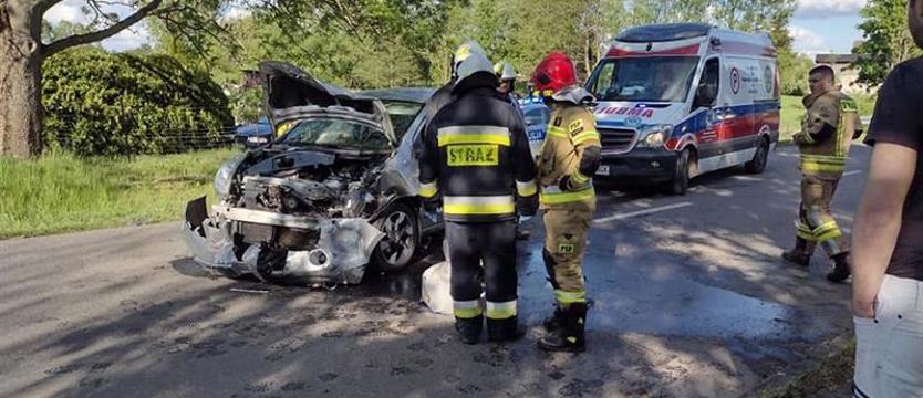 Wypadek w Dobrzanach. Sprawcy grozi do 3 lat więzienia