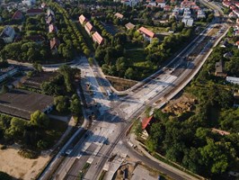 Nowa część ulicy Sosabowskiego otwarta dla samochodów i tramwajów