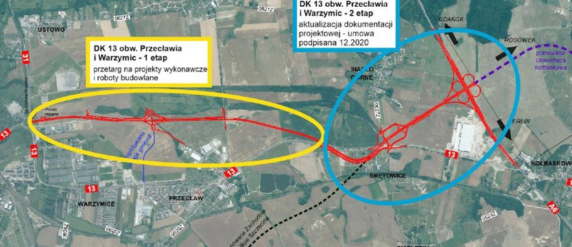 Budimex wybuduje pierwszy etap obwodnicy Przecławia i Warzymic