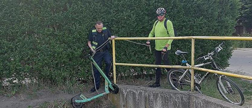Hulajnoga, czyli... Co w głowach?
