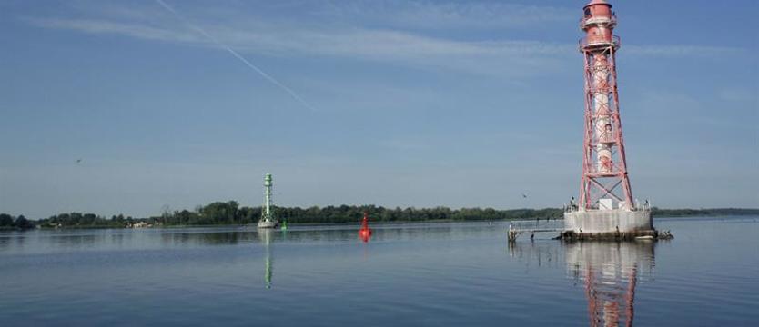 Czwarta brama torowa na Zalewie Szczecińskim w remoncie