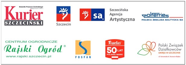 Cały Szczecin w kwiatach 2024 Loga sponsorów