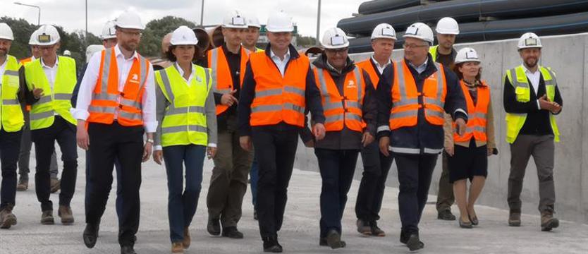 Tunel w Świnoujściu przewiercony! Prezydent Duda na placu budowy