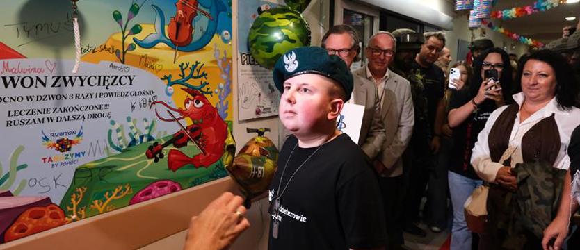 Wyjątkowy dzień 12-letniego Maćka. Pokonał raka, został żołnierzem