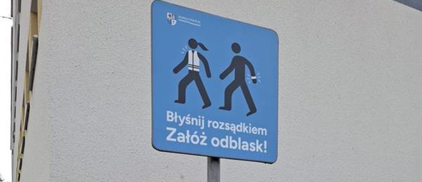 Odblask dla mieszkańca powiatu polickiego
