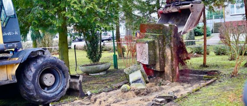 Sowiecka pamiątka została zdemontowana w Maszewie