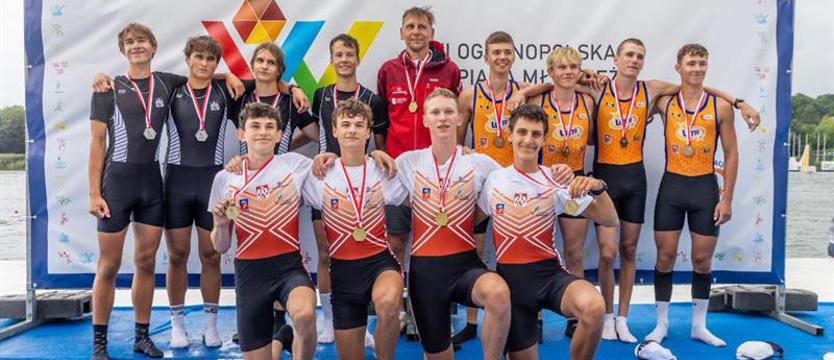 Wioślarstwo. Potrójne złoto AZS-u Szczecin