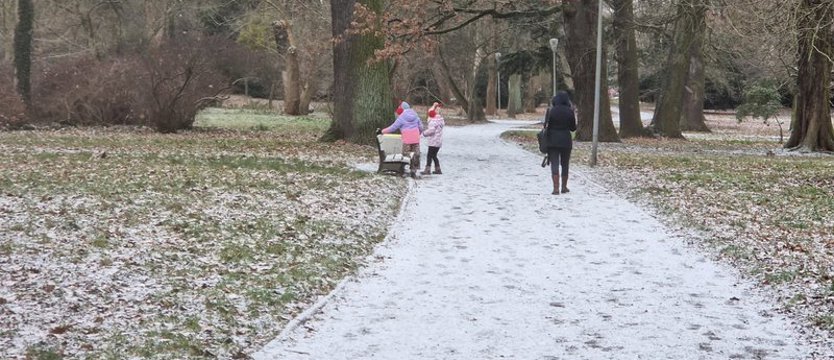 Śnieg na koniec roku