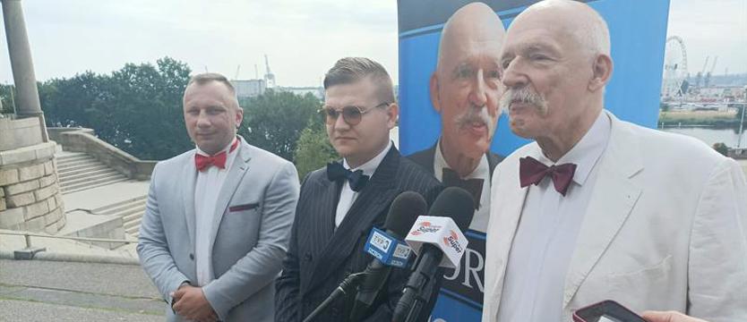 Korwin-Mikke na Wałach Chrobrego o hulajnogach, Ukrainie, służbie zdrowia