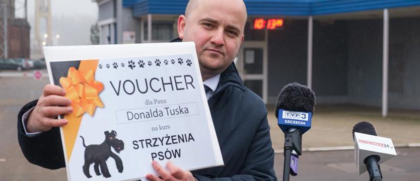 Dariusz Matecki radzi Donaldowi Tuskowi, by strzygł psy