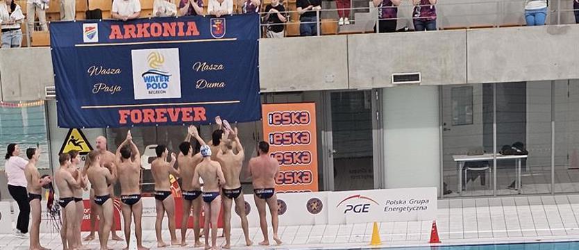Piłka wodna. Zwycięstwo Arkonii Waterpolo