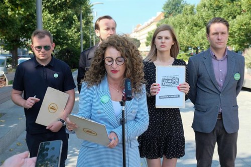 Zieloni za legalną aborcją. Zbierają podpisy w Szczecinie