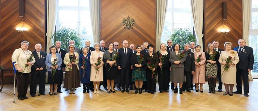 Małżeńskie jubileusze z medalami od prezydenta Polski