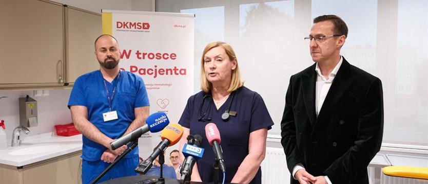 300 tysięcy dla szpitala przy Arkońskiej. Wsparcie hematologii