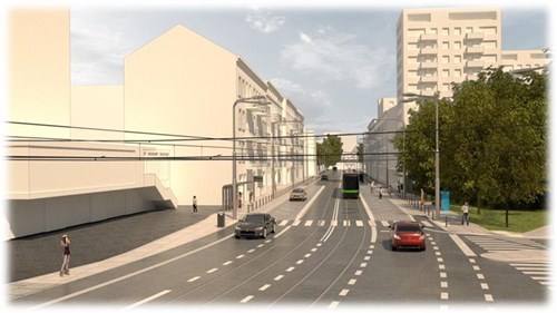 Przebudowa torowisk tramwajowych w Szczecinie