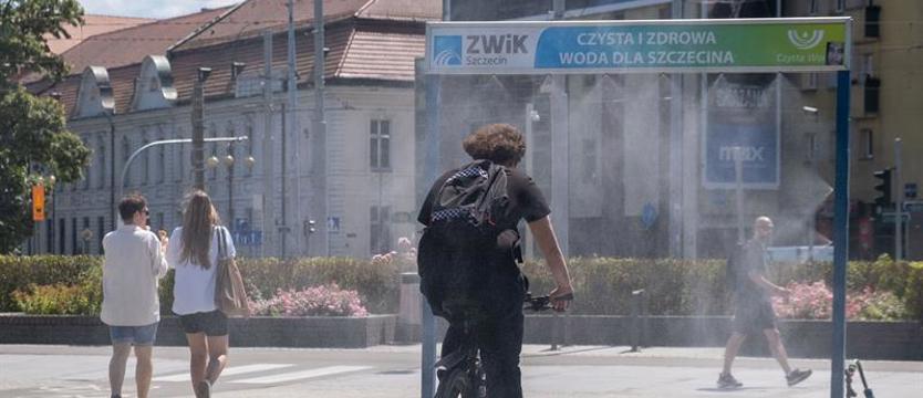 Kurtyny i poidełka. Ulga w upalne dni