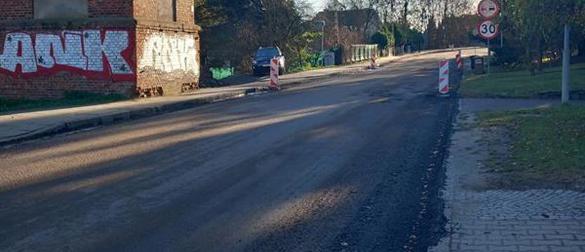 Nowa nawierzchnia na ulicy Nehringa